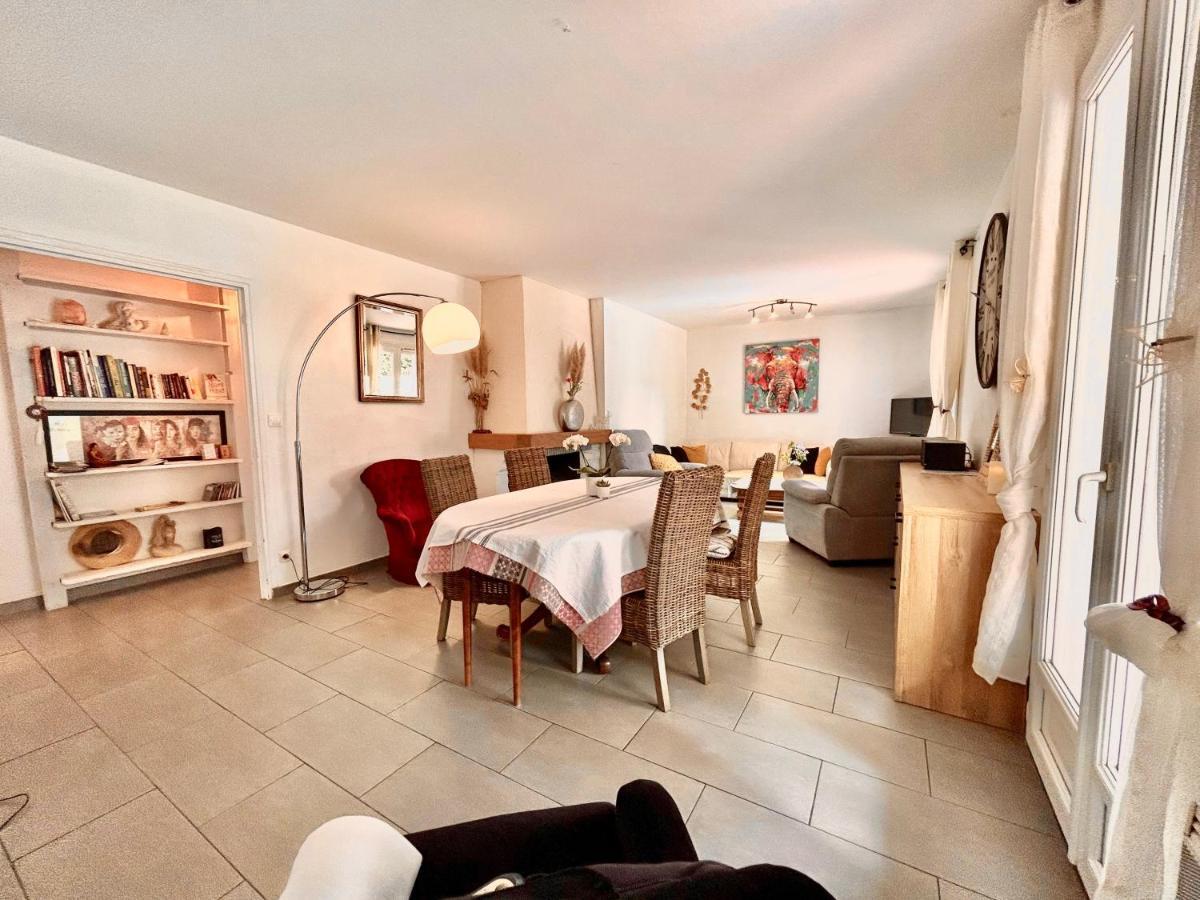 Villa 110M2, 7 Pers, Jacuzzi , 3 Chambres, Terrain Clos Et Arbore 2500M2 Trèbes Zewnętrze zdjęcie